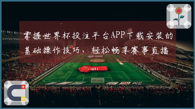 掌握世界杯投注平台APP下载安装的基础操作技巧，轻松畅享赛事直播体验